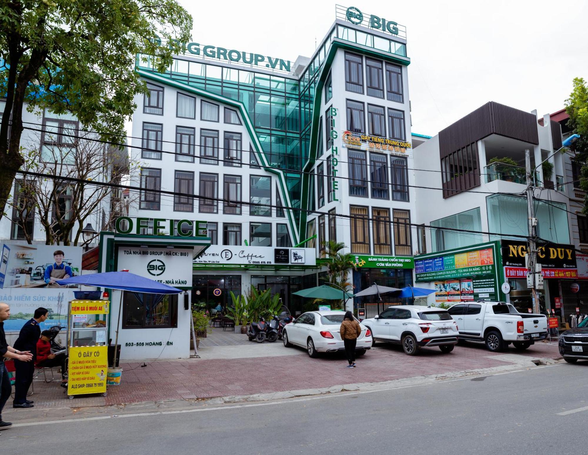 Big Hotel Lao Cai Bagian luar foto