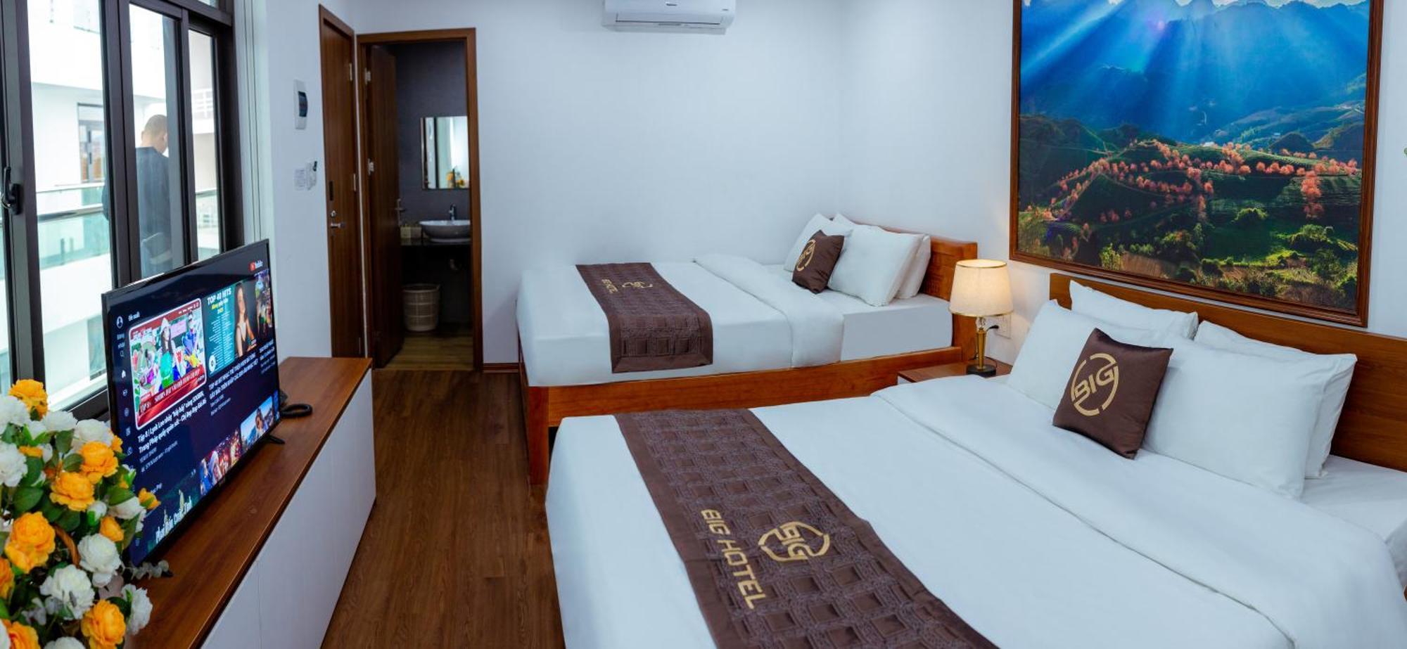 Big Hotel Lao Cai Bagian luar foto